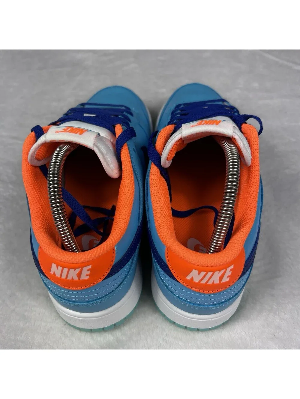 Nike Dunk Low SE Baltic Blue Total Orange Shoes Men's Size 9 HQ1538-416 New